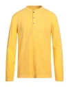 Pt Torino Man T-shirt Ocher Size 40 Cotton In Yellow