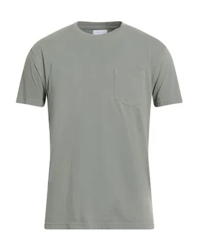 Pt Torino Man T-shirt Sage Green Size 38 Cotton