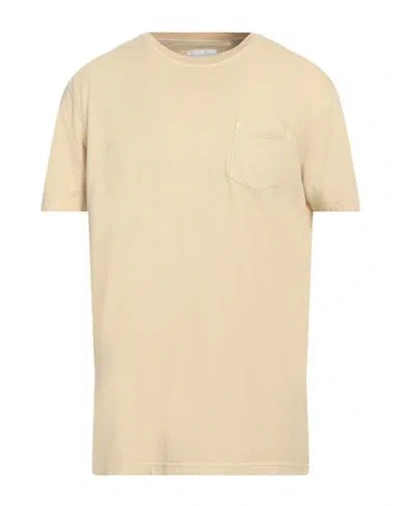 Pt Torino Man T-shirt Sand Size 42 Cotton In Beige