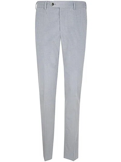 Pt Torino Man Trousers Slim Jogger In Gray