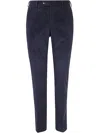 Pt Torino Man Trousers Slim Jogger In Blue