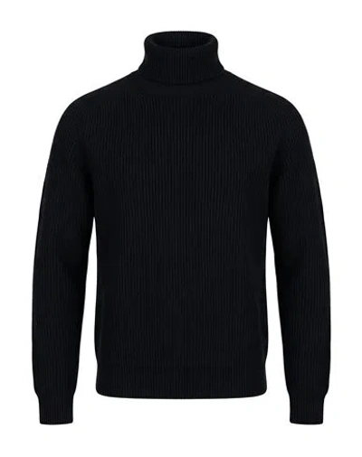 Pt Torino Roll-neck Virgin-wool Jumper In Black