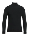 Pt Torino Man Turtleneck Black Size 50 Virgin Wool