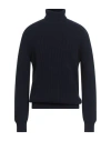 Pt Torino Man Turtleneck Midnight Blue Size 44 Virgin Wool, Cashmere