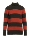 Pt Torino Man Turtleneck Military Green Size 40 Wool, Alpaca Wool, Acrylic