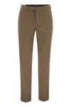 Pt Torino Master - Cotton Trousers In Brown