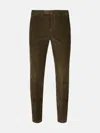 Pt Torino 'master' Brown Cotton Pants In Brown