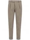 Pt Torino Tailored Trousers In Neutrals