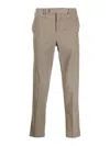 Pt Torino `master Ff` Pants In Taupe