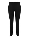 Pt Torino Master F.f. Trousers In Stretch Wool In Black