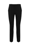 Pt Torino Master F.f. Trousers In Stretch Wool In Nero