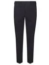 Pt Torino Master Flat Front Pant In Blue