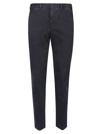 Pt Torino Master Flat Front Pants In Black