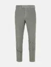 Pt Torino 'master' Grey Cotton Pants In Grey
