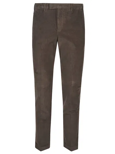 Pt Torino Master Pant In Marrone Scuro