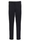 Pt Torino Tailored Black Trousers With Discreet Pockets In Black