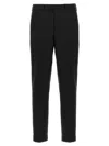 Pt Torino Belt-loop Casual Pants In Black
