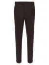 Pt Torino Tailored Trousers In Brown