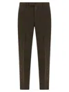 Pt Torino Tapered Trousers In Green