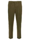 Pt Torino Straight Cut Trousers Pockets In Green