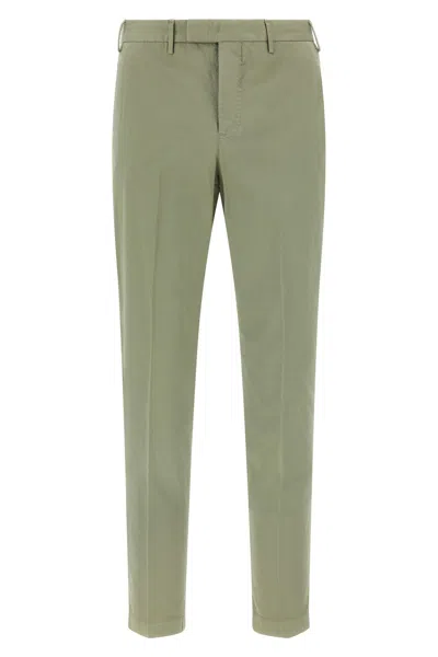 Pt Torino Master Tailored Pants Belt Loops Pockets In Green