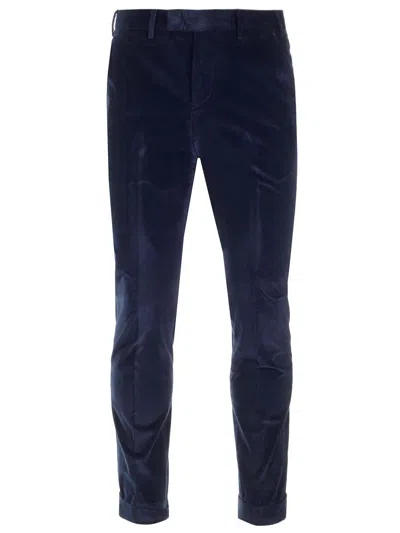 Pt Torino Master Trousers In Blue