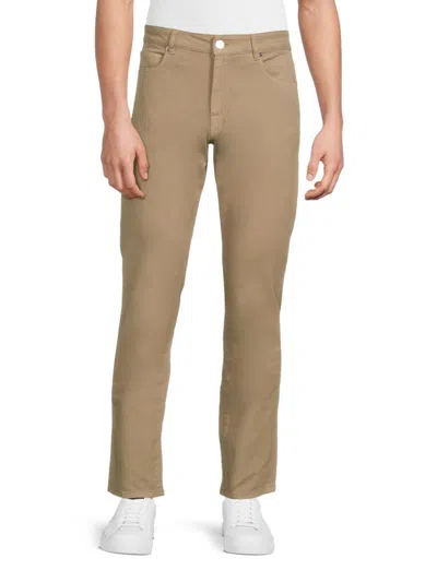 Pt Torino Men's Five Pocket Jeans In Tan