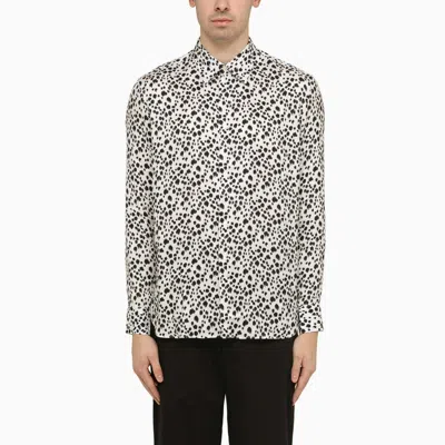 Pt Torino Men's Viscose Striped Shirt