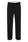Pt Torino Michael Straight Leg Trousers In Black