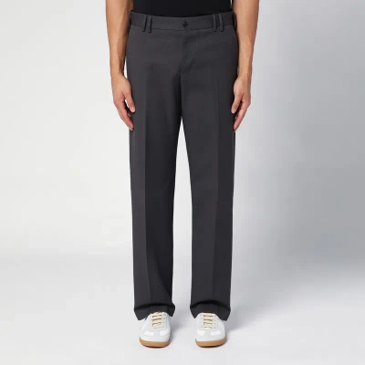 Pt Torino Michael Anthracite Grey Cotton Trousers