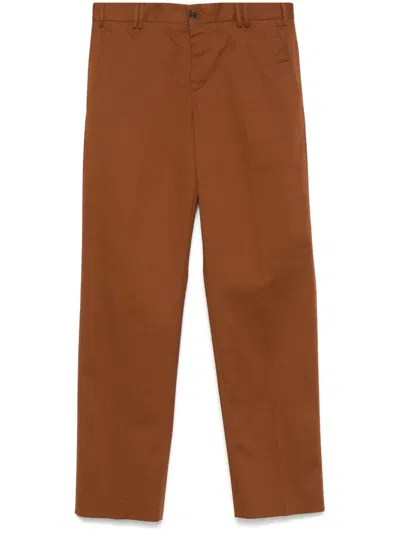 Pt Torino Michael Chinos In Brown