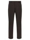 Pt Torino Michael Tailored Trousers In Brown