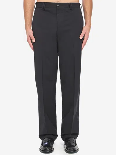 Pt Torino Michael Pants In Wool In Black