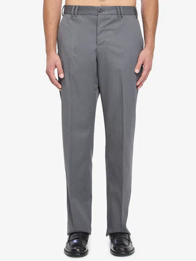 Pt Torino Michael Pants In Wool In Gray