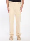 Pt Torino Michael Trousers In Beige
