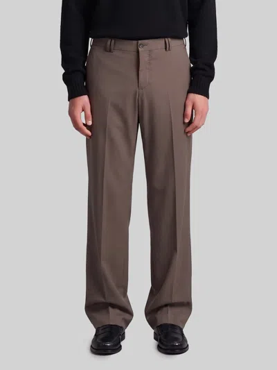 Pt Torino Michael Trousers In Bistretch Batavia Wool In Brown