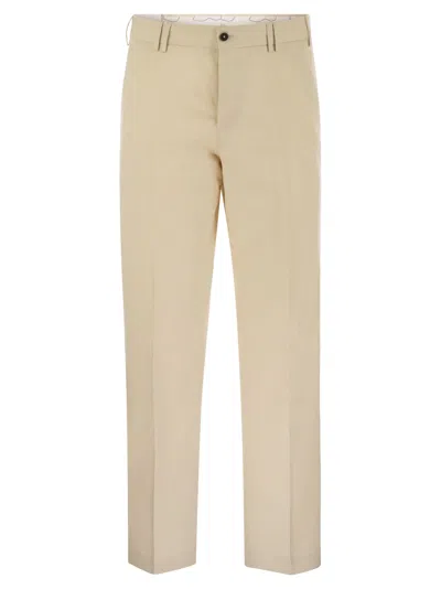 Pt Torino Michael Trousers In Light Beige