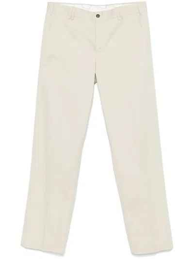 Pt Torino Michael Trousers In Neutrals