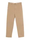 Pt Torino Tailored Trousers Featuring Functional Pockets In Brown