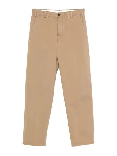 Pt Torino Michael Vintage Trousers In Brown
