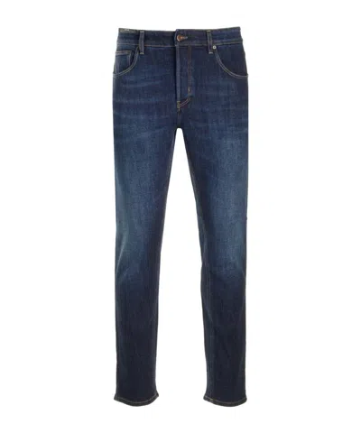 Pt Torino Mid-rise Slim-fit Jeans In Blue