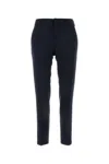 Pt Torino Stretch Viscose Trousers With Front And Back Pockets