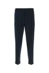 Pt Torino Pressed Crease Tailored Trousers In Blue