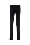 Pt Torino Tailored Stretch-wool Trousers In Black