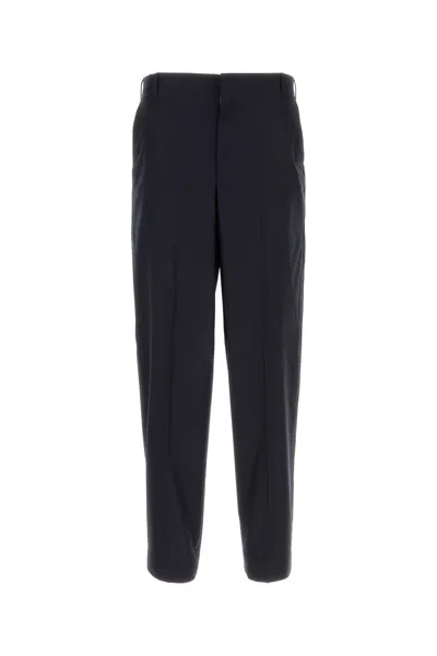 PT TORINO MIDNIGHT BLUE STRETCH WOOL BLEND PANT