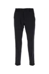 Pt Torino Blue Virgin Wool And Cashmere Trouser In Blue