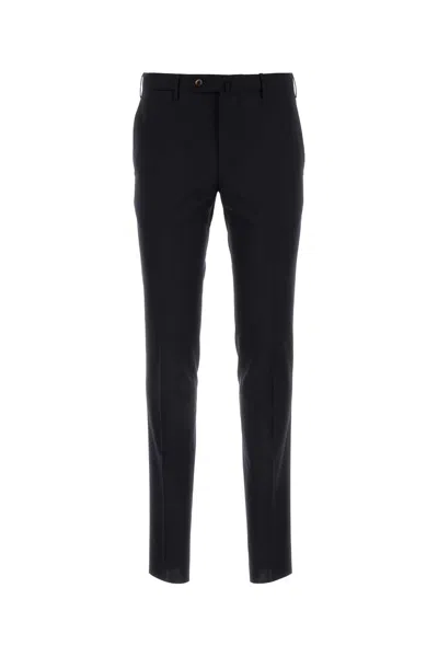 PT TORINO MIDNIGHT BLUE STRETCH WOOL PANT