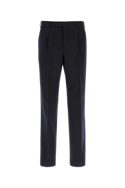Pt Torino Casual Trousers With Belt Loops In Multi