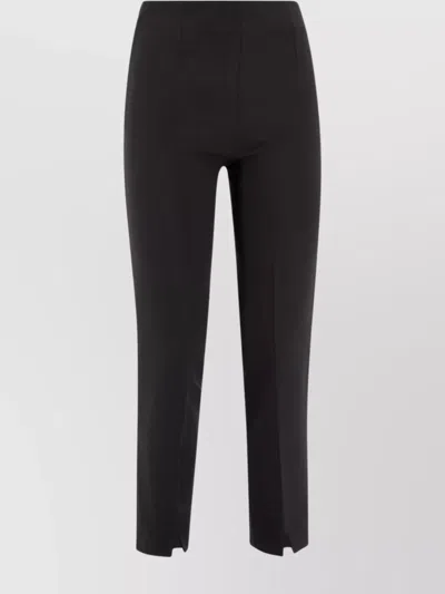 Pt Torino Modern Ankle Length Slim Fit Trousers In Black