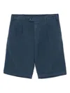 Pt Torino Bermuda Shorts Back Pockets In Blue